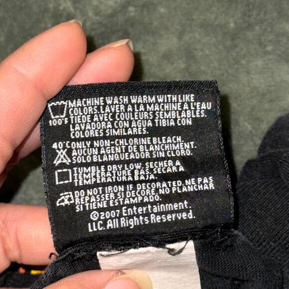 TNA Wrestling Jay Lethal Black Machismo T-Shirt Men Medium Black Tee Y2K 2007 - Picture 7 of 10